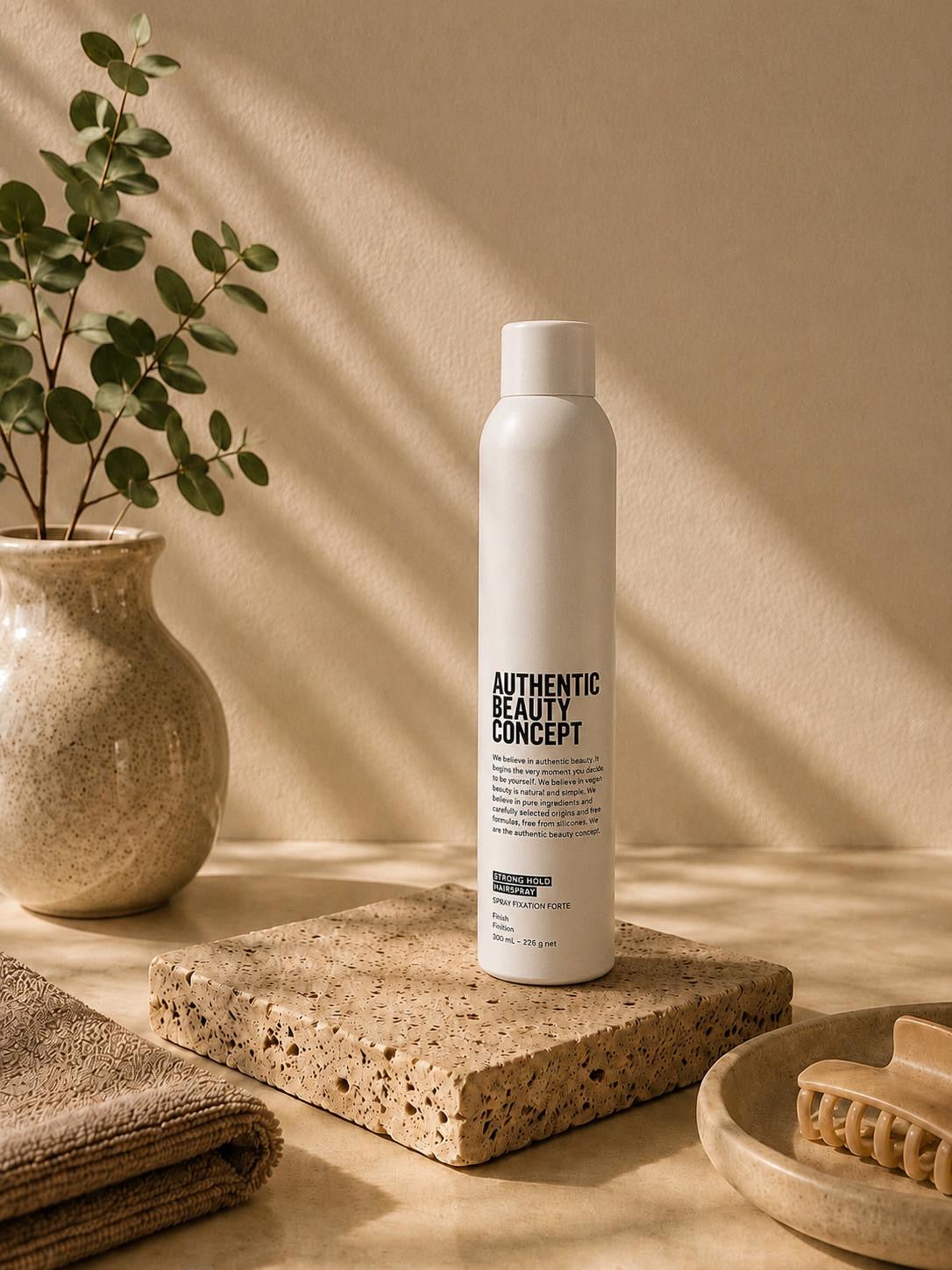 AUTHENTIC BEAUTY CONCEPT 
STRONG HOLD HAIRSPRAY