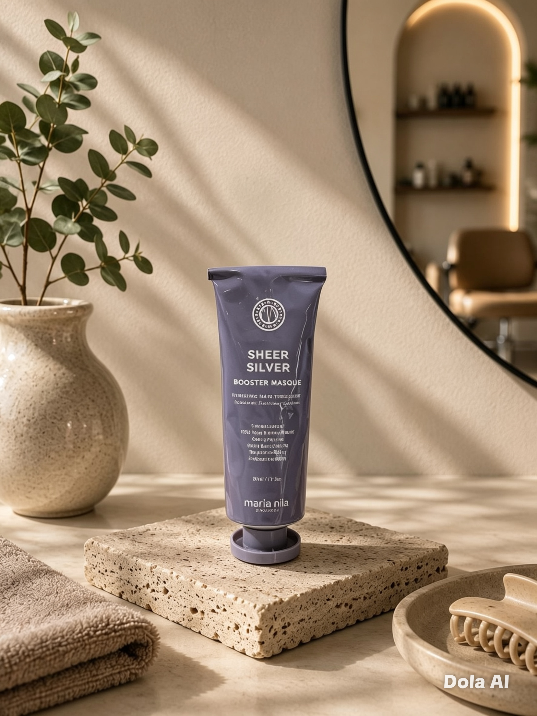 Maria Nila Sheer Silver Booster Masque Finishing Hair Treatment 50ml