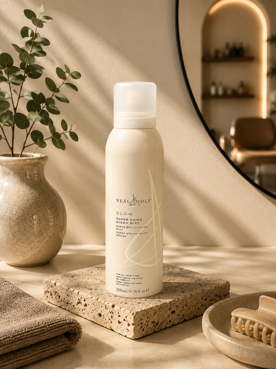 Neäl & Wølf Glow Super Shine Micro Mist – 200ml ✨